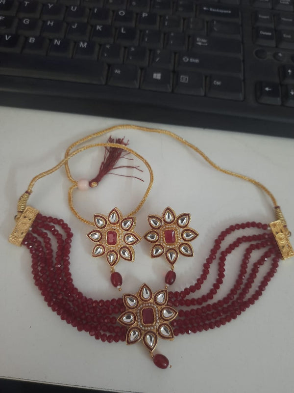 Meenakari Necklace Set