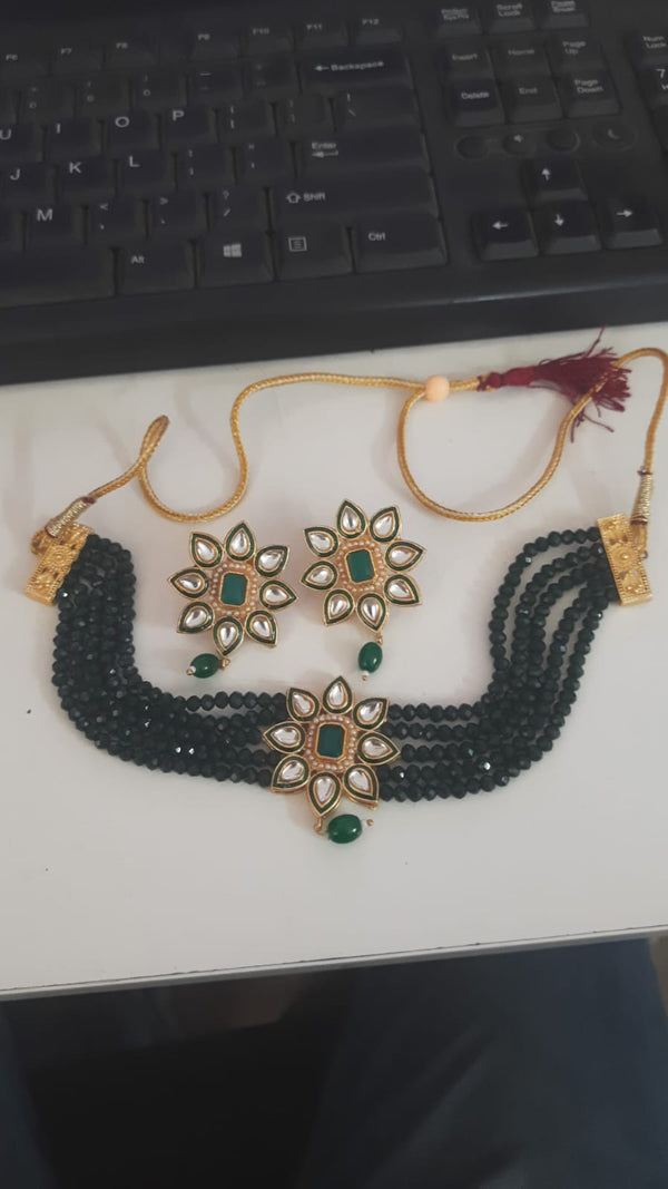 Meenakari Necklace Set