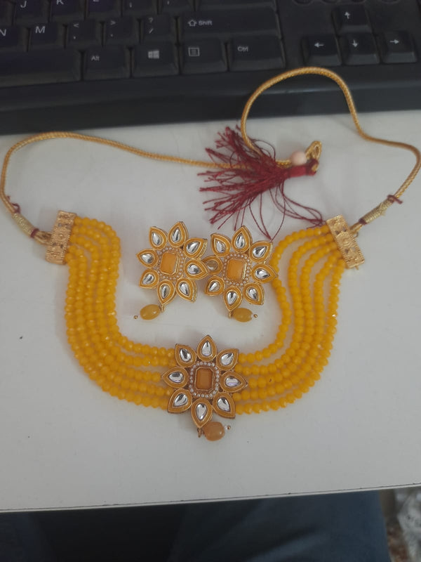 Meenakari Necklace Set